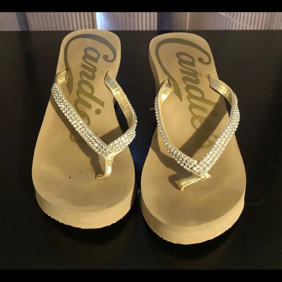 candies rhinestone sandals